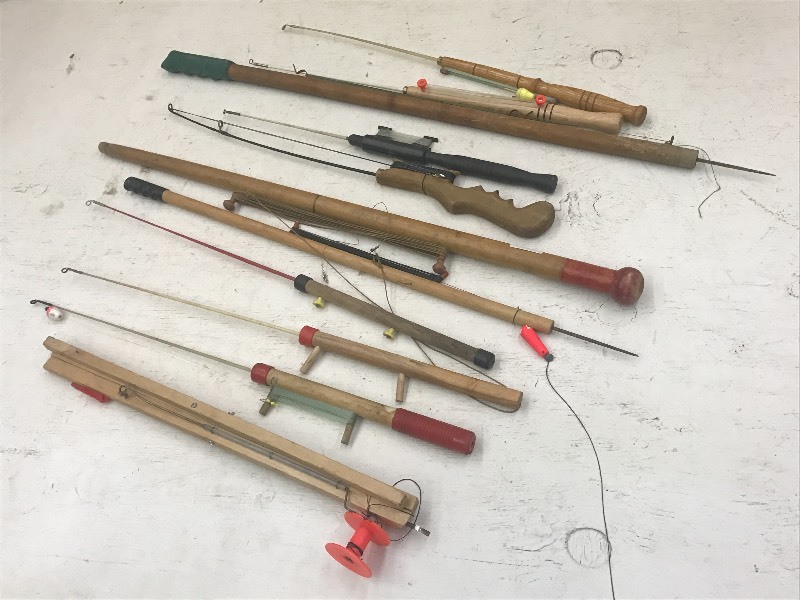 Vintage Ice Rods