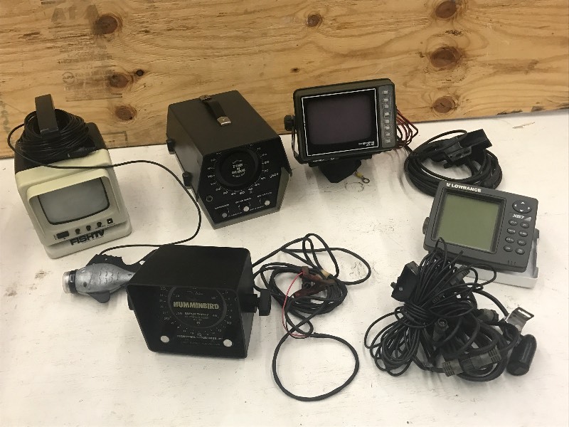 Lot Of Fishing Electronics