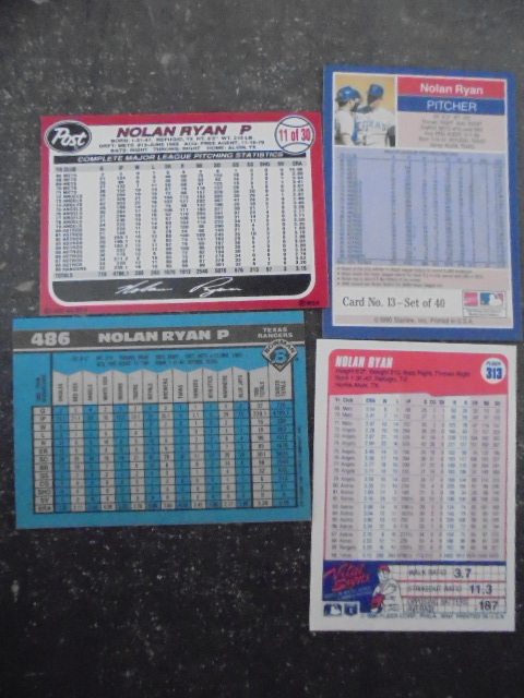 Nolan Ryan Baseball Cards