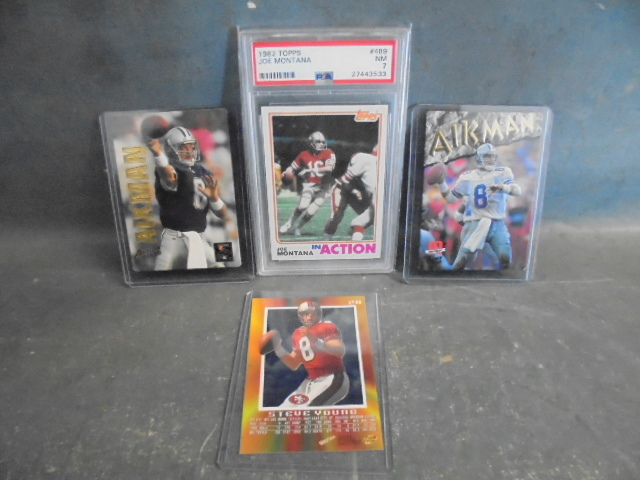 PSA Graded 1982, Topps, Joe Montana, & Other HOF Quarter Backs