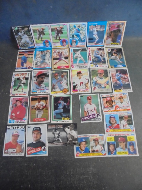 Vintage Tom Seaver and Steve Carlton Cards
