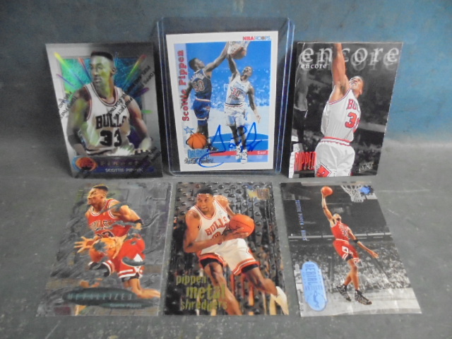 Autographed Scottie Pippen Card and More