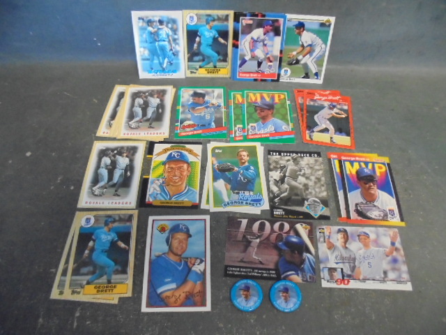 George Brett Baseball Cards and Pins