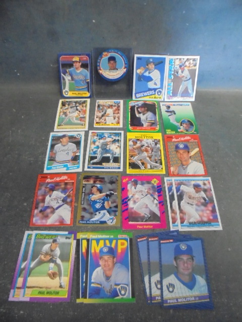 Paul Molitor Baseball Cards