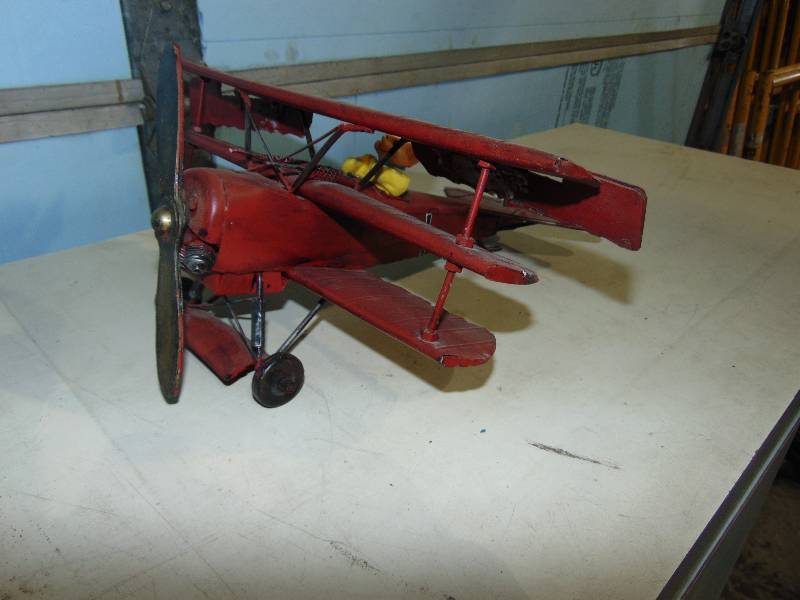 lot 32 image: Vintage Toy Airplane