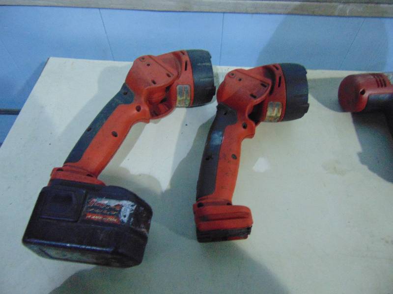 lot 57 image: Milwaukee Cordless Tools and Charger