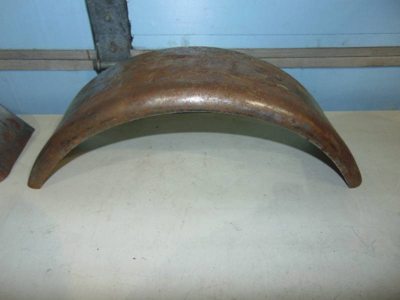 lot 76 image: (2) Metal Fenders