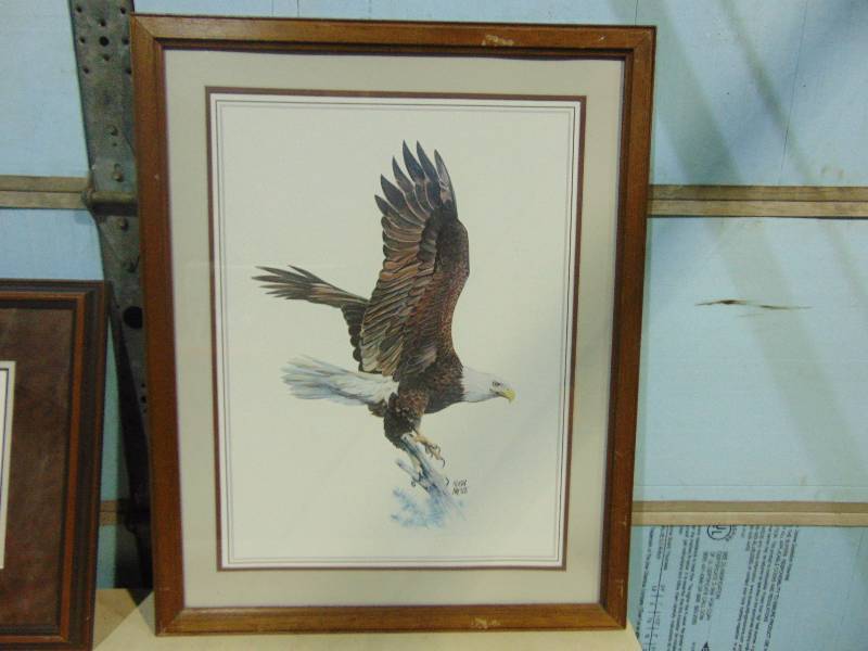 lot 85 image: (2) Framed Pictures