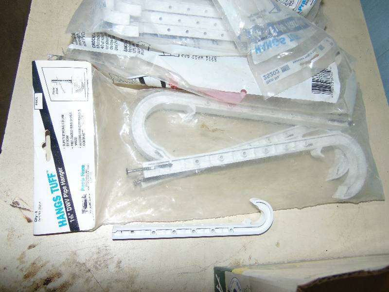 lot 104 image: Lot of Pipe Hangers