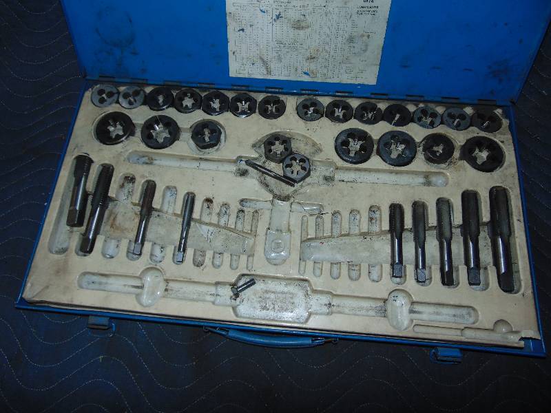 lot 112 image: Tap And Die Set