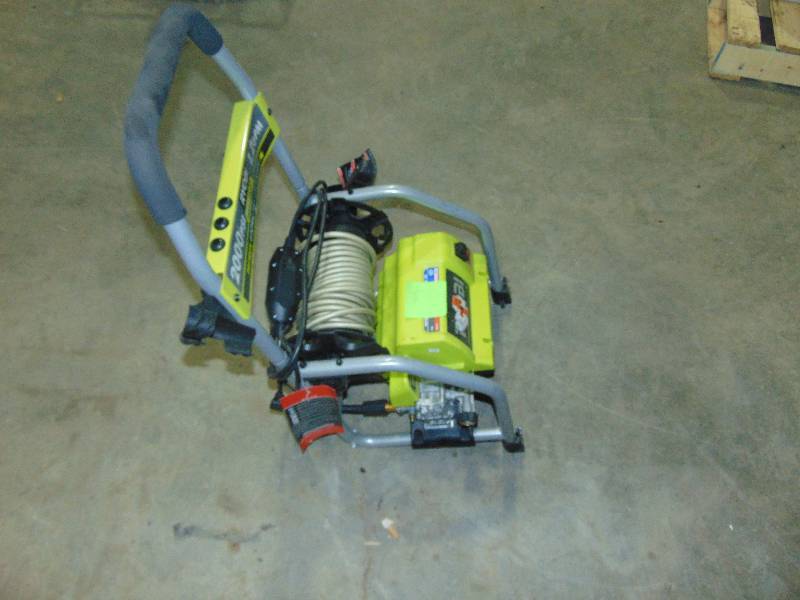 lot 149 image: Ryobi Electric 2000 psi Pressure Washer