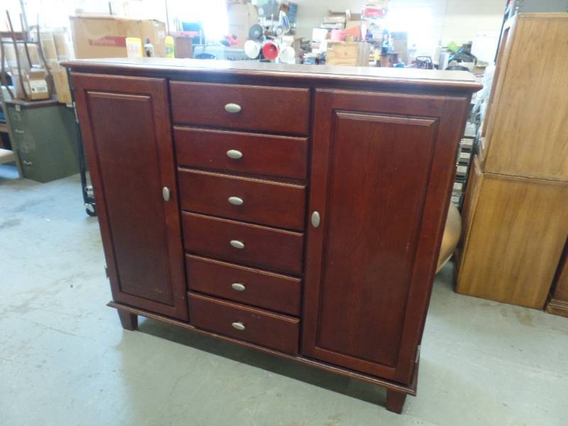 lot 128 image: TALL DRESSER