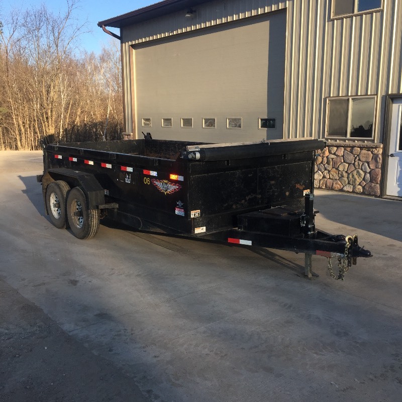 2013  14 FT.  H-H DUMP TRAILER