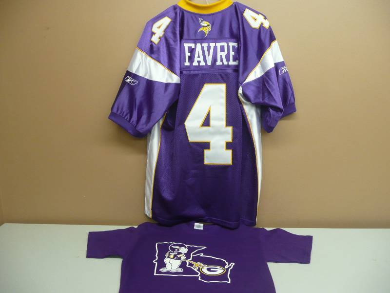 brett favre vikings shirt