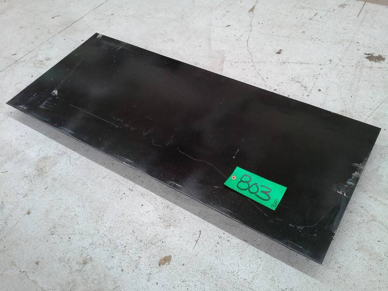 Blank Push Plate (Skid Steer)