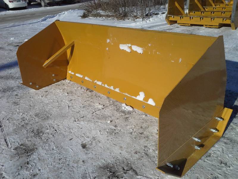 8 Snow Pusher (SkidSteer Attachment)