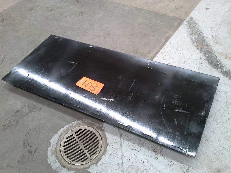 Blank Push Plate (Skid Steer)