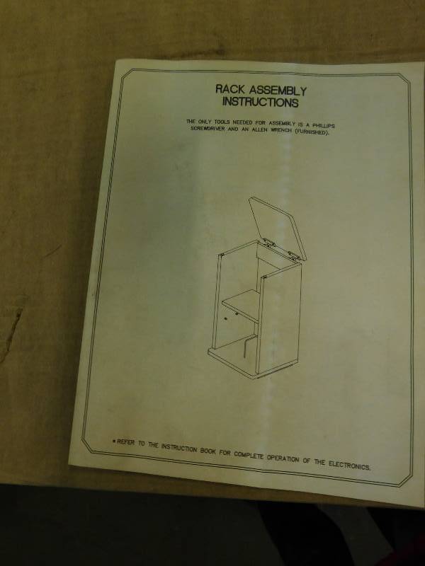 lot 8 image: Partial Pallet of Audio Rack Assembly Kits