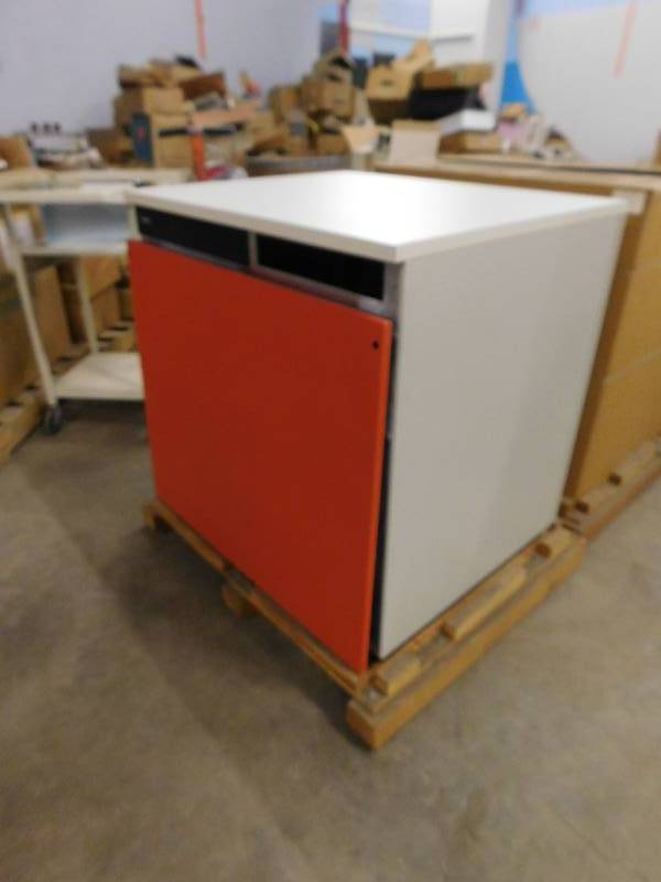 lot 37 image: Morton Metal Craft Co. Cabinet #1