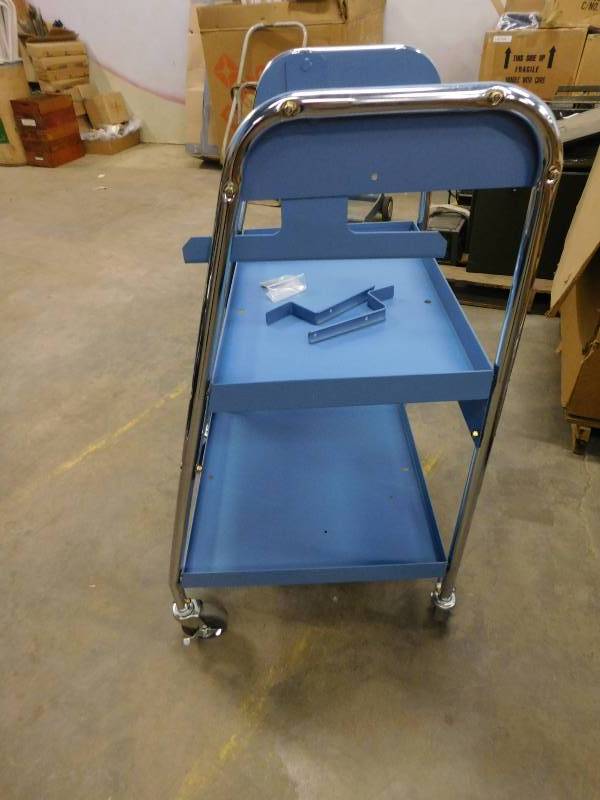 lot 31 image: Metal Mobile Utility Carts