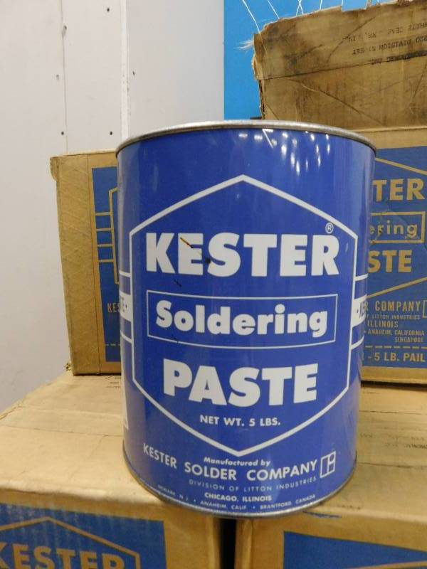 lot 41 image: Kester Soldering Paste
