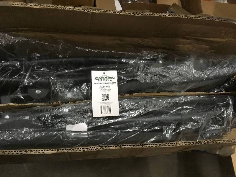 lot 22 image: Caravan Canopy Infinity Zero Gravity Chair (Set of 2), Black open box never used