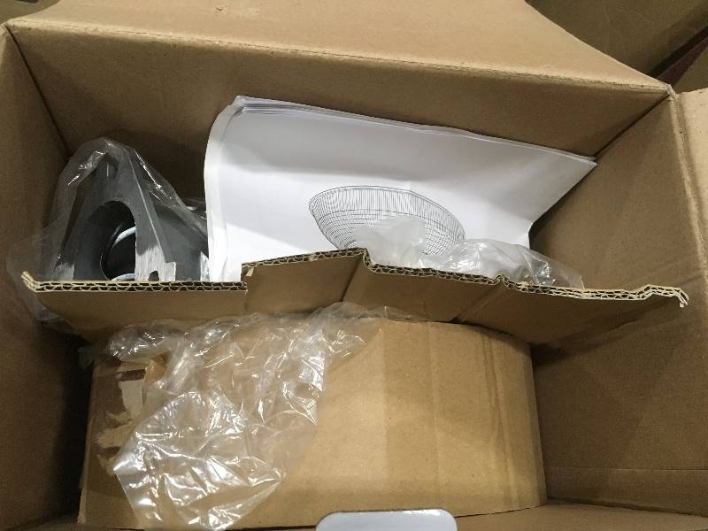 lot 25 image: Honeywell Weathered LED Security Light  open box never used