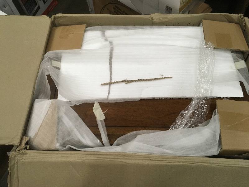 lot 36 image: American Woodcrafters Youth Bedroom Nightstand not used