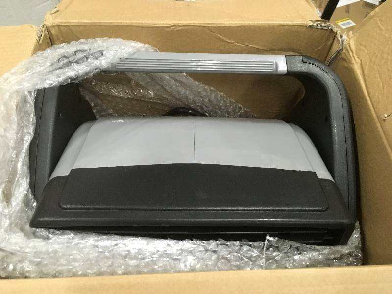 lot 38 image: Lasko Max Performance Pivoting Utility Fan open box never used