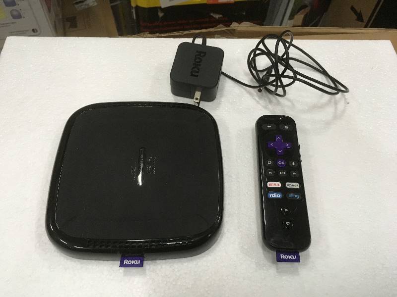 lot 41 image: Roku 4 Streaming Media Player 4k UHD 4400X