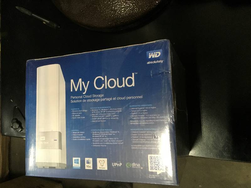 lot 81 image: WD Absolutely My Cloud Personal Cloud Storage New