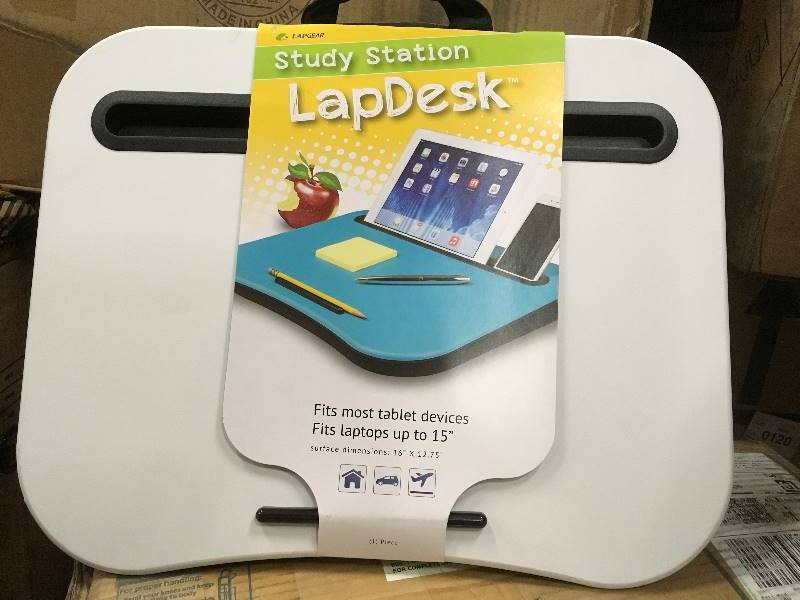 lot 84 image: Study Station LapDesk - Fits most tablet devices New