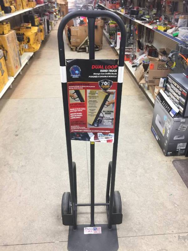 lot 233 image: Dual Loop Hand Truck. 700lb Cap. ...