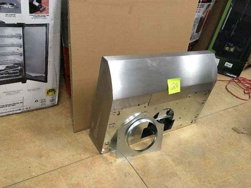 lot 25 image: NuTone Osmos 30 in. Convertible Range Hood in Stainless Steel (Silver)