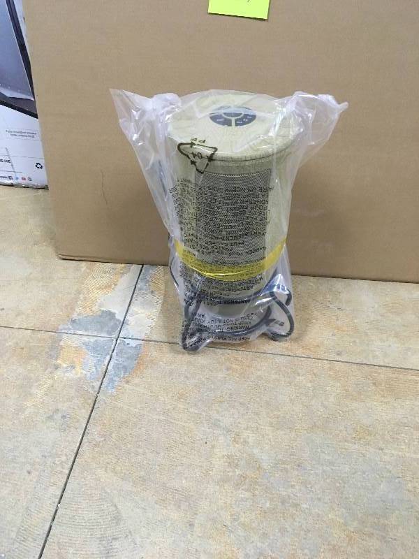 lot 54 image: Lasko 6435 Taupe Ceramic Heater with Graphite Grey Curved Metal Scrollwork Base and Remote Control open box never used