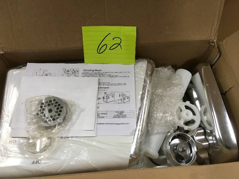 lot 62 image: Mega Grinder, Meat Grinder for Household not used