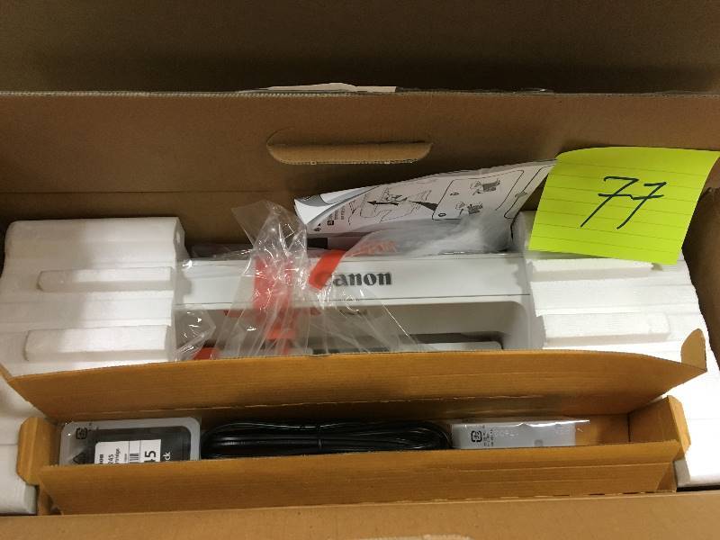 lot 77 image: Canon PIXMA MG2520 All-In-One Inkjet Printer not used
