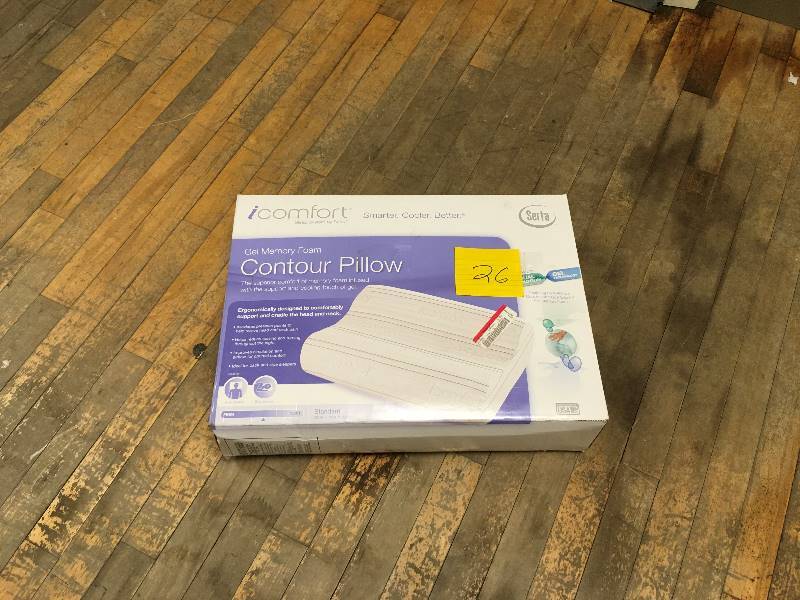 SERT Icofort Contour Standard Pillow Only Serta Pillow not used