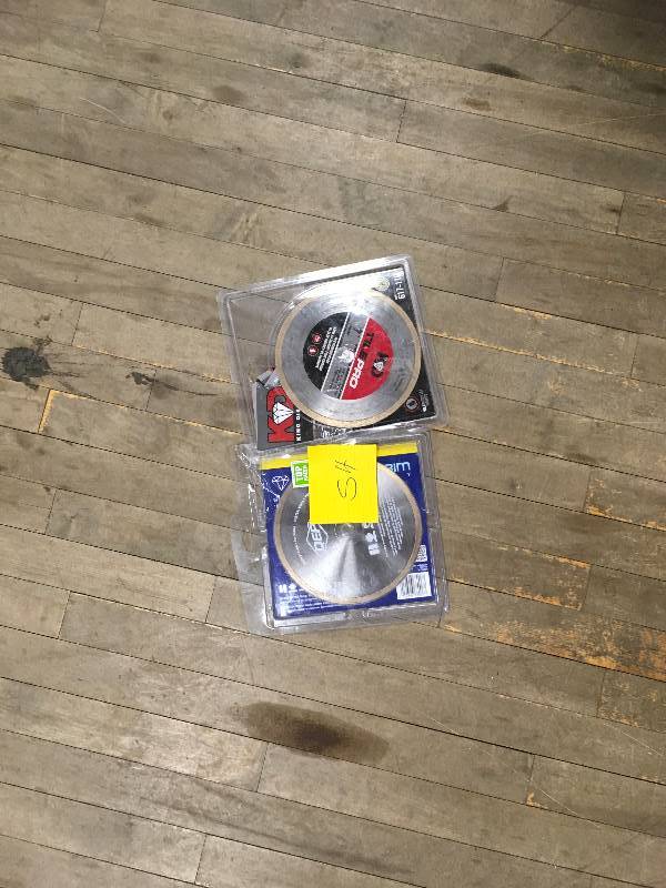 Glass Cutting Blade - Lot of 2  not used