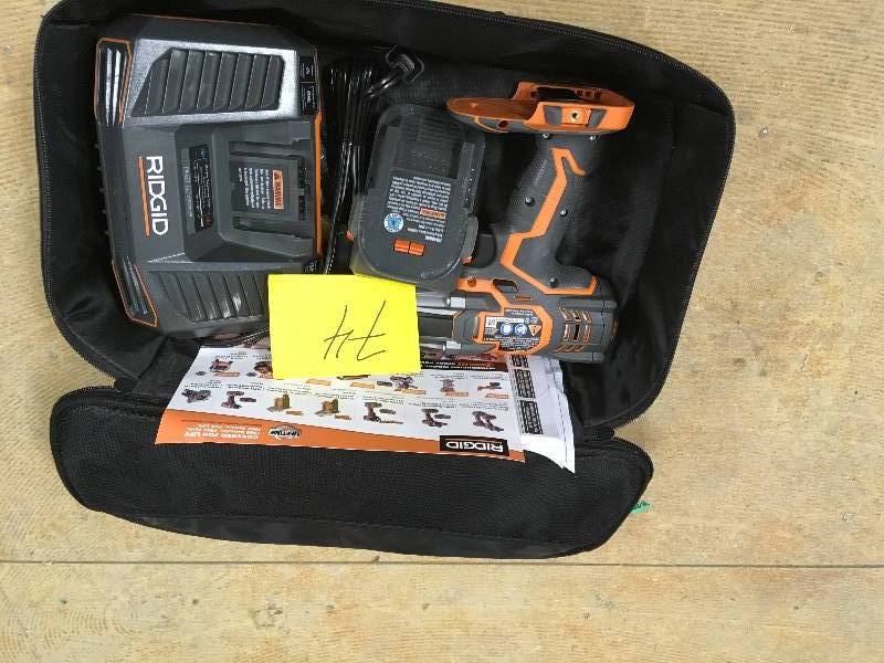 Ridgid 18-Volt 12 in. Impact Wrench Kit not used