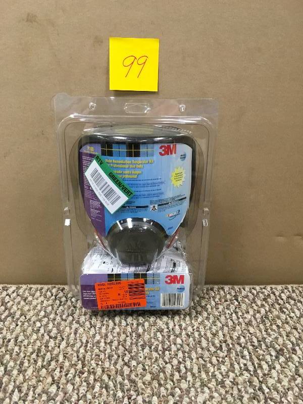 3M Medium Mold Remediation Respirator Kit new