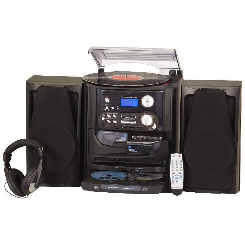 lot 201 image: Encore Tech 3CDTurntableHdph