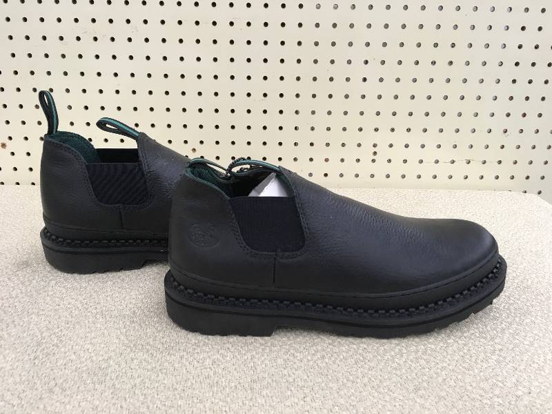 lot 203 image: Georgia MN Romeo Work Shoe-Wid Black 11 12