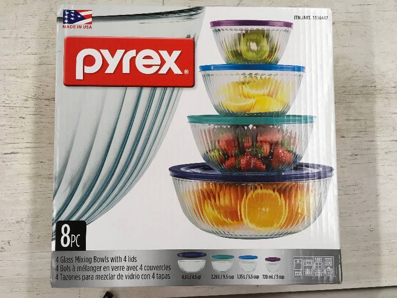 lot 213 image: 4PC BOWL SET WRLD KIT