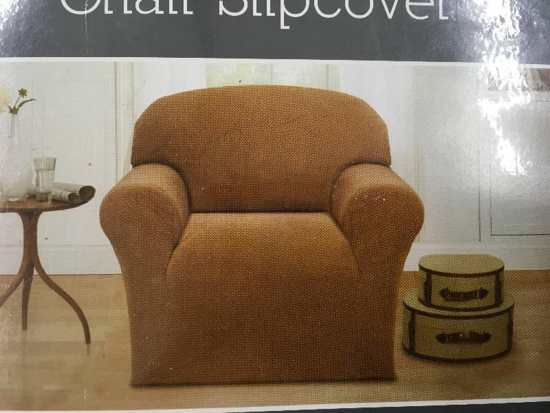 lot 233 image: Mason Chair Slipcover Sand