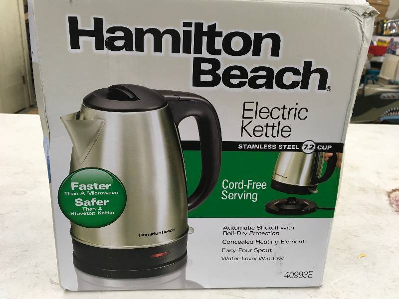 lot 228 image: HAMILTON BEACH KETTLE
