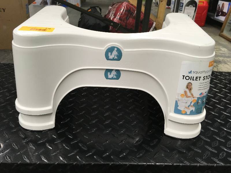 lot 231 image: SQUATTY POTTY STOOL 2PK