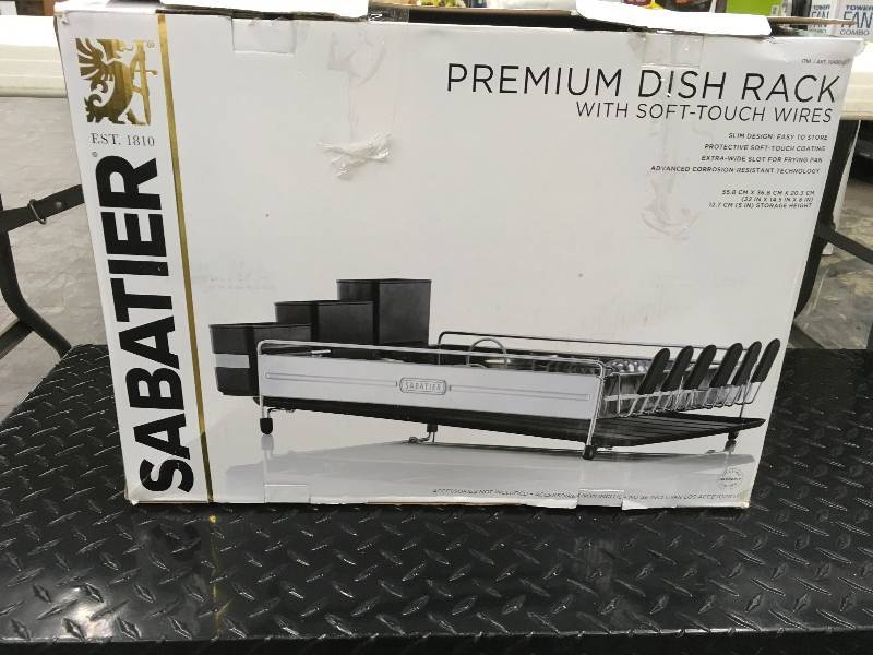 Sabatier dish rack from Costco  Live and Online Auctions on
