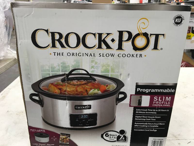 lot 232 image: 6 QT CROCK POT WLITTLE