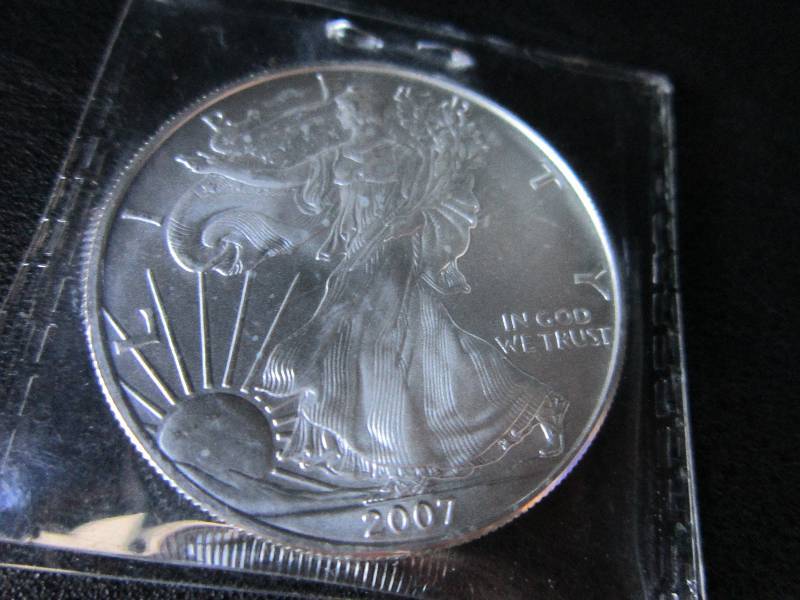 2007 Silver Eagle One Dollar, 1 oz ...